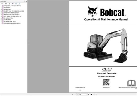 bobcat skid steer service maintenance videos|bobcat e35 maintenance schedule.